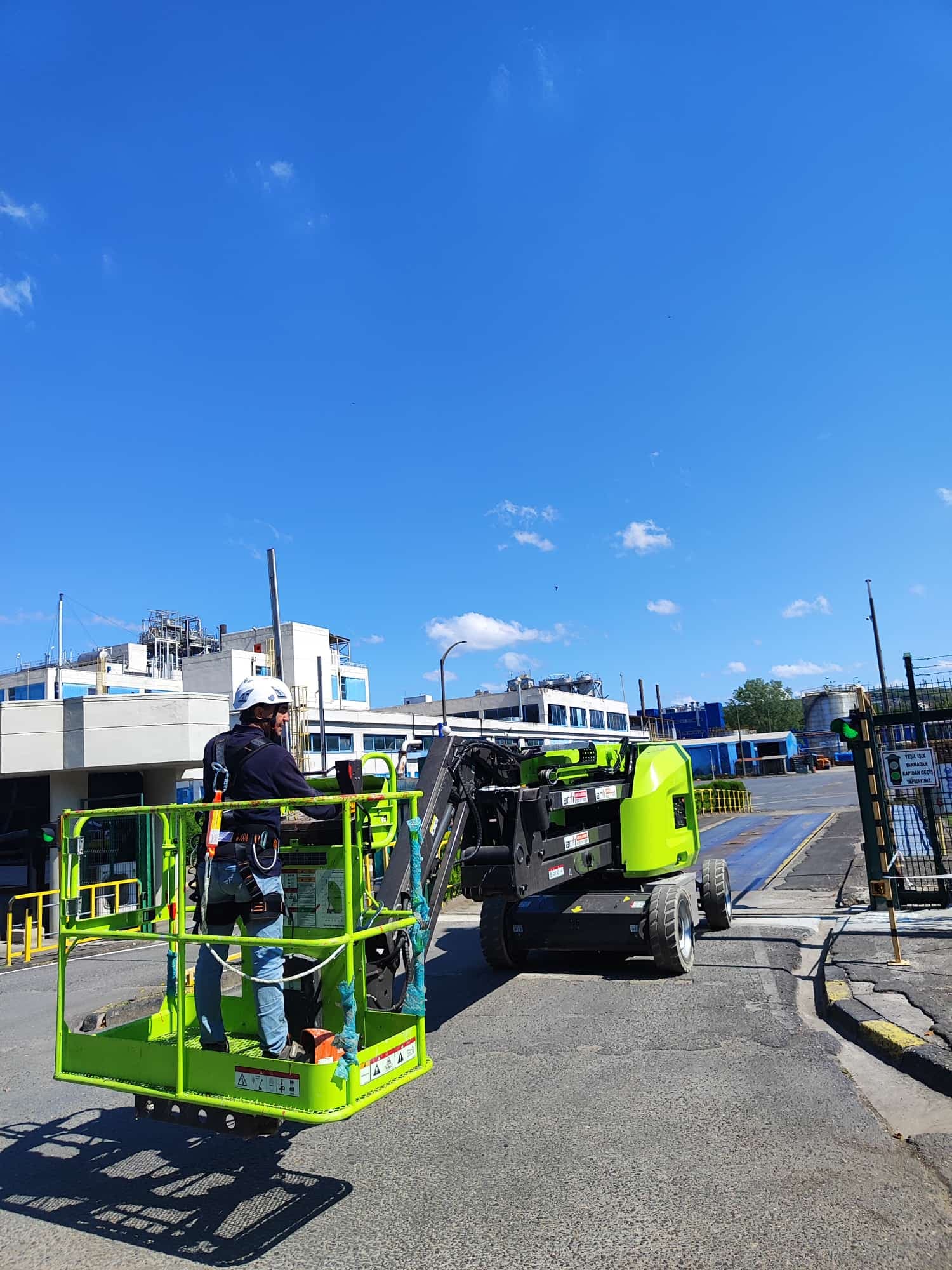 Bozüyük Mobilya ve Orman Ürünleri Sanayi Platform Kiralama saha detayı